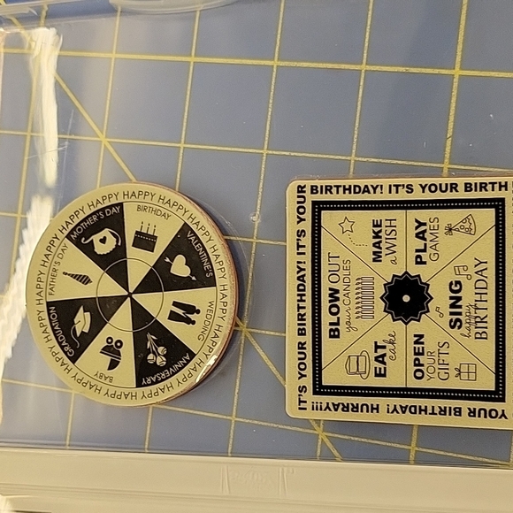 Stampin Up - Stamp Set Take a Spin Set of 2 - Picture 7 of 7